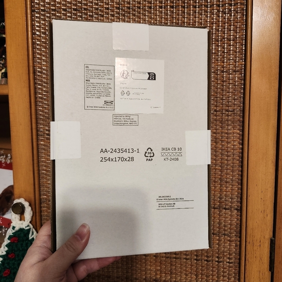 Vinterfint 2024 Ikea Red Goat Horse Ram Christmas Decor - Picture 4 of 4